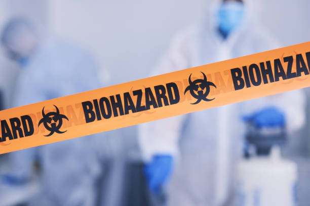 Professional Biohazard technician working in Oak Ridge, NC